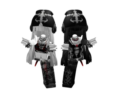 Roblox Avatar Ideas R6, Avatar Cool, Matching Roblox Outfits, Roblox Matching Outfits, Rbx Avatars, Roblox Halloween, Matching Avatars, Roblox Avatar Ideas, Roblox Matching