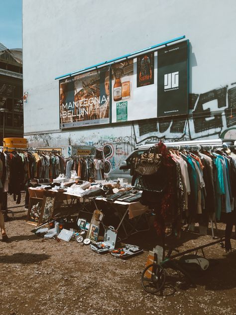 Thrift shop Berlin vintage market Berlin Thrift Shops, Berlin Market, Flea Market Aesthetic, Urban Aesthetic, Thrift Shop, Vintage Market, Thrift Shopping, Flea Market, Berlin