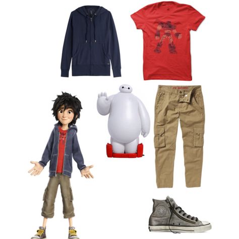 Big Hero 6 Costume, Big Hero 6 Hiro, Easy Cartoon Characters, Easy Cosplay Ideas, Character Dress Up, Easy Cosplay, Hiro Hamada, Disney Bounding, Character Aesthetics