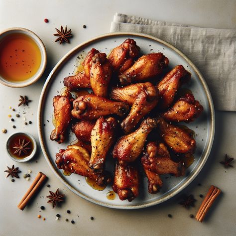 Honey Old Bay Wings Recipe: Hot Smoked Chicken Wings Honey Old Bay Wings Recipe, Honey Old Bay Wings, Old Bay Wings, Honey Wings, Easy Chicken Wing Recipes, Easy Chicken Wings, Apple Cider Vinegar Chicken, Party Wings, Wings In The Oven