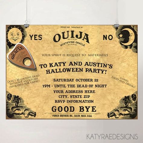 Halloween Invites, Halloween Invitaciones, Movie Invitation, Halloween Invitation Template, Halloween Party Printables, Horror Party, Invitation Halloween, Spooky Halloween Party, Movie Birthday