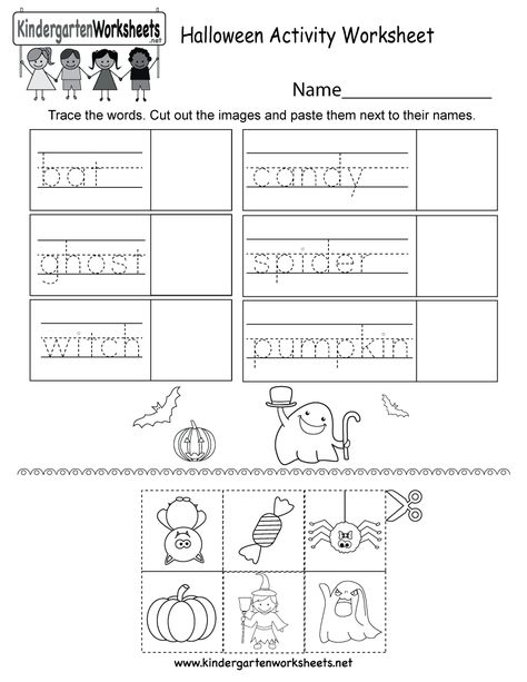 Halloween Handwriting Activities, Halloween Handwriting, Halloween Worksheets Kindergarten, Halloween Worksheets Free, Free Reading Comprehension Worksheets, Halloween Math Worksheets, Kindergarten Halloween, Halloween Vocabulary, Kindergarten Math Worksheets Free