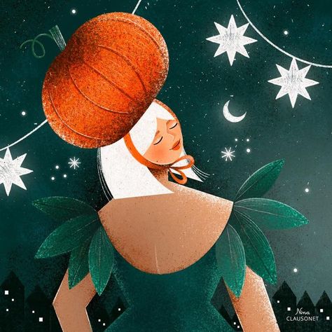 Nina Clausonet, Blessing Others, Light Illustration, Grow Positive Thoughts, Pumpkin Costume, Be The Light, Have A Lovely Weekend, In The Darkness, My Good