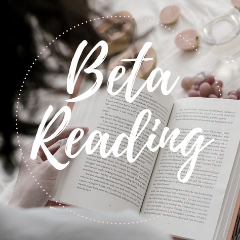 An over-the-shoulder photo of a woman reading a book. Overlaying text reads 'Beta Reading'. Beta Reading, Read Template, Beta Reader, Reading Boards, Write A Story, Writing Editing, Archive Books, Labyrinth, All Pins