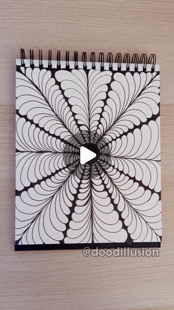 Doodillusion Art, Zendoodle Patterns, Doodle Art For Beginners, Line Artwork, Zen Doodle Art, Doodle Inspiration, Zen Art, Black And White Drawing, Art Practice