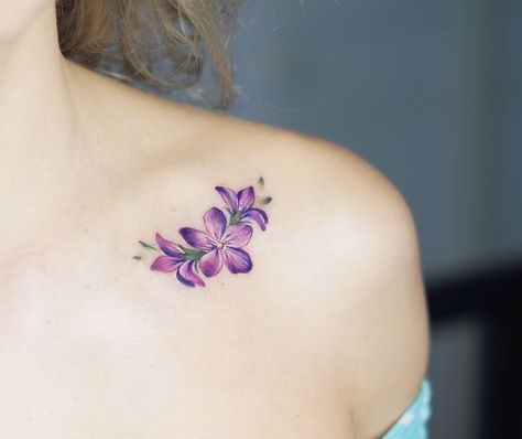 Purple Plumeria Tattoo, Purple Flowers Tattoo, Purple Flower Tattoo, Purple Orchid Tattoo, Violet Flower Tattoo, Petunia Tattoo, Purple Flower Tattoos, Violet Flower Tattoos, Plumeria Tattoo