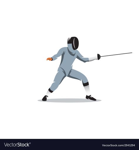 Fencing Drawing Reference, Fencing Drawing, Fencing Illustration, Fencing Sport Drawing, Fencing Painting Sport, Fencing Sport Wallpaper, Fencing Athlete, Fencing Sport, Sports Party