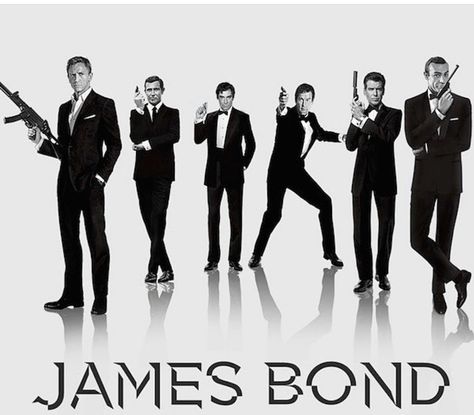 All James Bond Actors, James Bond Actors, James Bond Movie Posters, James Bond Party, George Lazenby, James Bond Style, James Bond Girls, Timothy Dalton, 007 James Bond