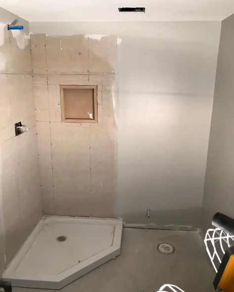 Adding a Bathroom to the Basement Upflush Bathroom Basements, Diy Moving, Small Basement Remodel, Add A Bathroom, Basement Apartment, Half Bath, Small Basements, Bathroom Ceiling, Small Showers