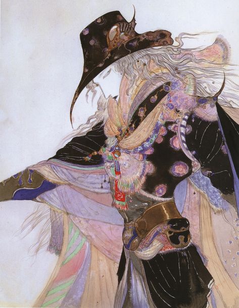 The Art of Yoshitaka Amano Yoshitaka Amano, Japanese Art Modern, Vampire Hunter D, Vampire Hunter, Japanese Artists, Fallen Angel, Japanese Art, Game Art, Art Inspo