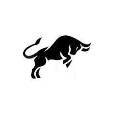 Bull Logo Design, Toro Logo, Taurus Logo, Taurus Bull Tattoos, Bull Taurus, Bear Logo Design, Creative Logo Design Art, Taurus Art, Charging Bull