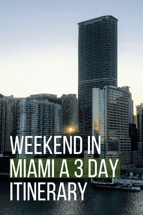 Weekend in Miami a 3 Day Itinerary 6 Colorful Cities, Cultures Of The World, Crandon Park, Weekend In Miami, Shell Island, Miami International Airport, Surfside Beach, Colorful Places, Downtown Miami