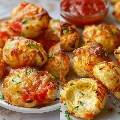 Pizza Puffs, Low Carb Meatballs, Free Keto Meal Plan, Keto Pizza, Pizza Bites, Carb Meals, Recipes Keto, Pizza Toppings, Low Carb Yum