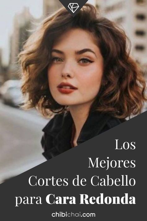 Corte Bob Corto Cara Redonda, Cortes De Pelo Corto Mujer, Pelo Bob Ondulado, Ideas De Pelo, Cortes Bob, Cortes De Cabello, Chic Short Hair, Hair Color Chocolate, Corte Bob