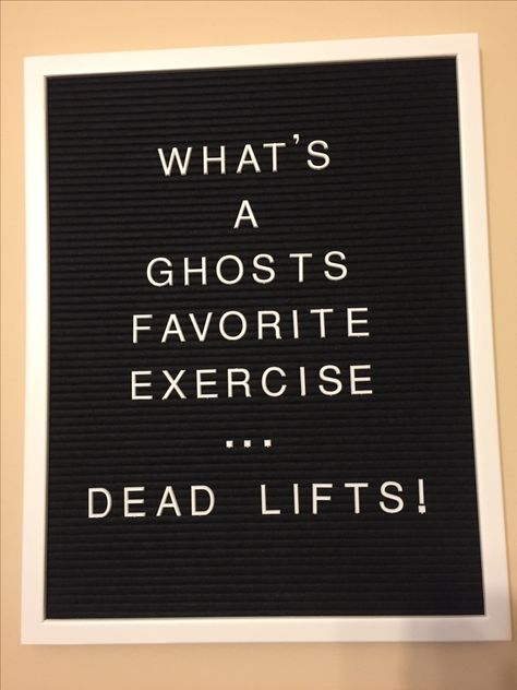 Monday Fitness Quotes Funny, Workout Letter Board Quotes, Fitness Board Ideas Motivation, Halloween Fitness Humor, Fitness Letterboard Quotes, Word Board Ideas Funny, Funny Felt Board Quotes Home, Gym Letter Board Quotes, Letter Board For Work