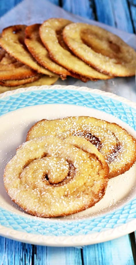 Elephant Ears Recipe, Cake Mug, 100 Calorie, House Big, Recipes Baking, Caramelized Sugar, Baking Recipe, Cinnamon Swirl, Crisp Recipe