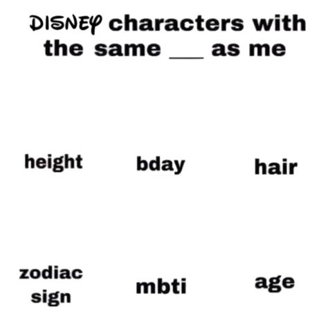 Mbti Alignment Chart, Alignment Chart, Disney Version, Oc Challenge, Mbti, Disney Characters, Disney