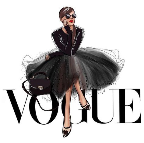 Vogue Vogue Illustrations, Vintage Foto's, Mode Prints, Vogue Vintage, Magazine Vogue, Mode Chanel, Fashion Sketch, Vogue Covers, 인물 드로잉