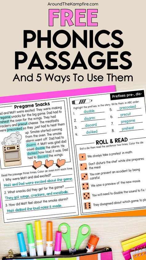 Free phonics passages for 2nd and 3rd grade students. Iread Practice 3rd Grade Free, Teaching Fluency, Free Reading Passages, Phonics Passages, Decoding Activities, Decodable Passages, Phonics Reading Passages, Top Teacher, Structured Literacy