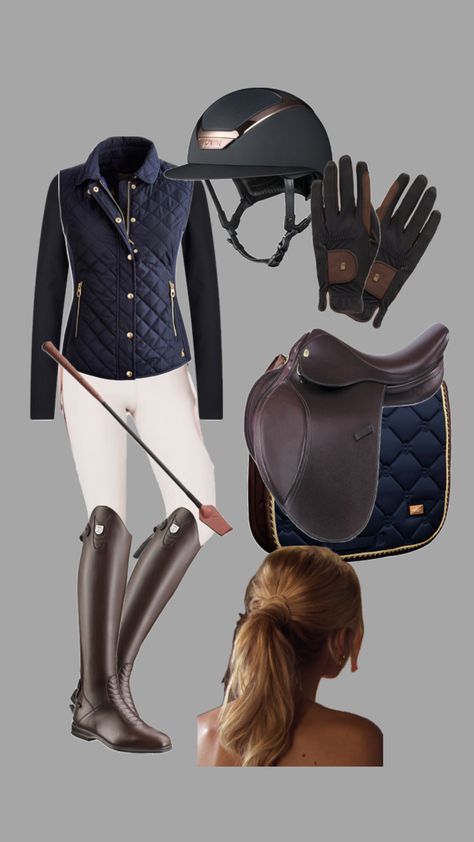 Equestrian Girls Outfit, Winter Horse Riding Outfit, Riding Horses Outfit, Cute Equestrian Outfits, Cute Horse Riding Outfits, Horse Riding Fashion, English Horseback Riding, Riding Outfit Equestrian, Equestrian Style Outfit