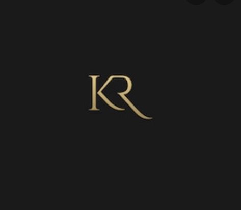 R K Letter Tattoo, Kr Logo Design, Rk Logo Design Letter Love, Kr Monogram Logo, Rk Logo Design Letter, S K Logo Letters Love, Rk Monogram, Yoga Poster Design, Hs Logo