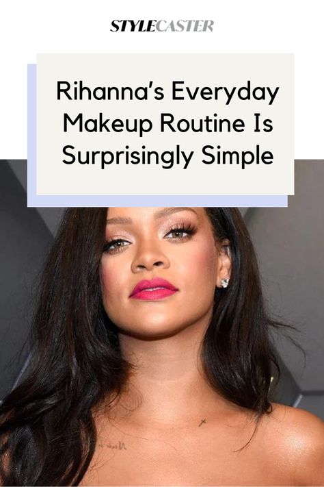 Rihanna’s everyday makeup includes her favorite Fenty Beauty products, and it’s surprisingly more low-maintenance than we’d assume. Rihanna Makeup Tutorial, Fenty Beauty Products, Rihanna Makeup, Everyday Makeup Routine, Beauty Routine Tips, Fenty Beauty, Everyday Makeup, Makeup Routine, Low Maintenance