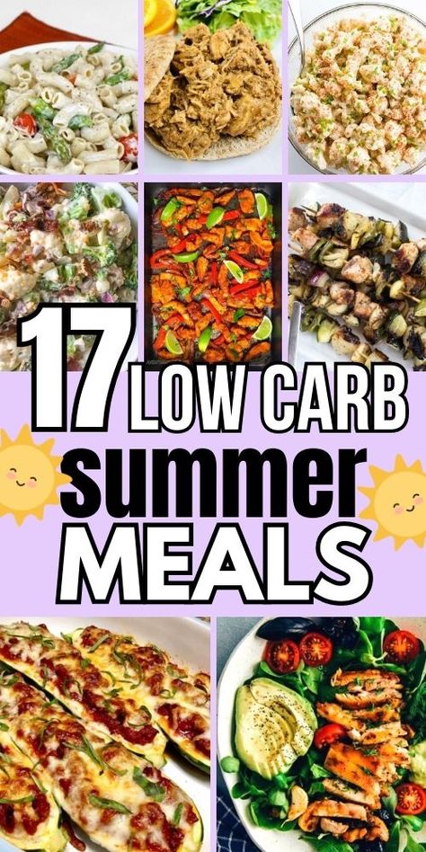 Simple Dinner Recipes Low Carb, Easy Summer Dinners Healthy Low Carb, Easy Summer Dinners Low Carb, Easy Summer Keto Meals, Healthy Family Dinners Low Carb, Tasty Low Carb Recipes, Healthy Low Carb Dinners Easy, Easy Summer Keto Dinners, Protein Summer Recipes