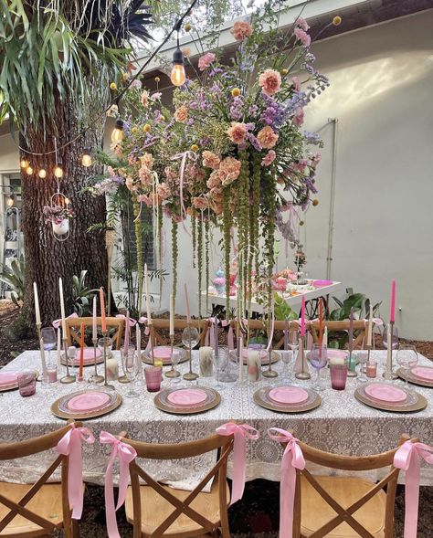 Instagram: @daniklaric Pearl Bridal Shower, Graduation Dinner, Picnic Birthday Party, Birthday Lunch, Fairy Garden Party, Birthday Dinner Party, Dinner Party Themes, Birthday Babe, Picnic Birthday