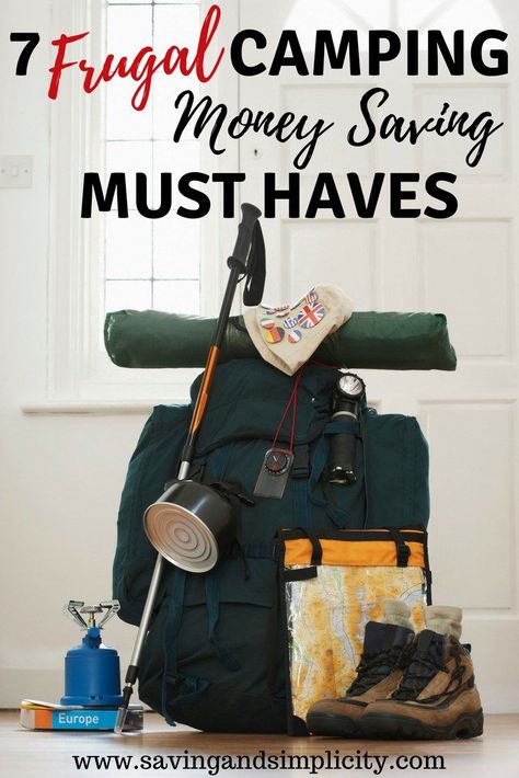 Summer means camping season in our house. Whether you are planning an overnighter or a week long get out of town camping vacation learn the 7 frugal camping must haves. Learn the camping basics and what everyone usually forgets to pack. #camping #frugal #savemoney List For Camping Trip, Clothes Packing List, Packing List For Camping, List For Camping, Camping Basics, What To Take Camping, Camping Vacation, Camping For Beginners, Camping Packing List