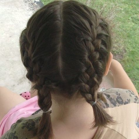 How to Make Two French Braids By Yourself Braids By Yourself, French Braid Short Hair, Blond Rose, French Braid Styles, Two French Braids, Double French Braids, Teenage Hairstyles, French Braids, Short Braids