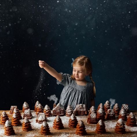 Gingerbread Cakes, Rocket Ship Birthday Party, Christmas Photoshoot Kids, Fun Christmas Photos, Christmas Photo Background, Halloween Party Appetizers, Christmas Shoot, Gingerbread Cake, Christmas Backdrops