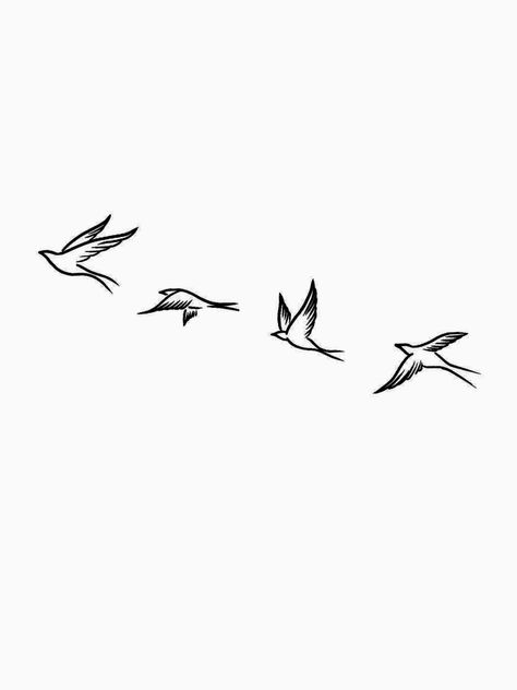 Seagull Tattoo, Cute Flower Drawing, Daisy Tattoo, Small Pretty Tattoos, Bff Tattoos, Diy Canvas Wall Art, Line Art Tattoos, Spine Tattoos, Subtle Tattoos