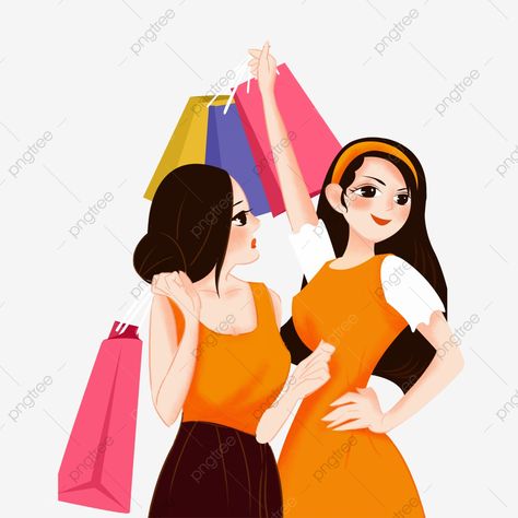 Shopping Pictures, Car Sticker Design, Watercolor Flower Background, Girl Cartoon Characters, Free Background Images, Girl Shopping, Small Business Cards, Friend Cartoon, Faith Clothing