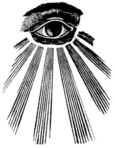 Infj Psychic, Masonic Eye, Psychic Intuition, Eye Of Providence, Eye Illustration, Masonic Symbols, Seeing Eye, All Seeing Eye, All Seeing