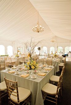 Square Table Centerpiece, Square Wedding Tables, Reception Tables Wedding, Flowers Wedding Reception, Round Wedding Tables, Wedding Yellow, Summer Wedding Cakes, Wedding Mint Green, Reception Tables