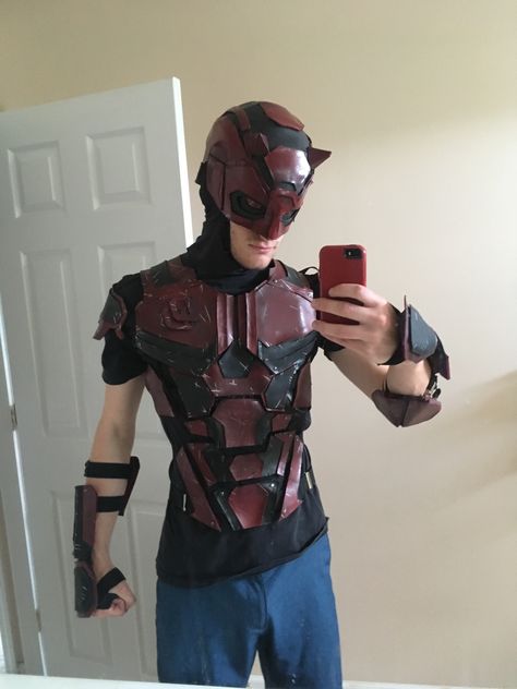 My Daredevil Cosplay,#Daredevil#Cosplay Male Cosplayers, Daredevil Cosplay, Daredevil Marvel, Realistic Costumes, Deco Tv, Ninja Gear, Tactical Suit, Hero Clothes, Dare Devil