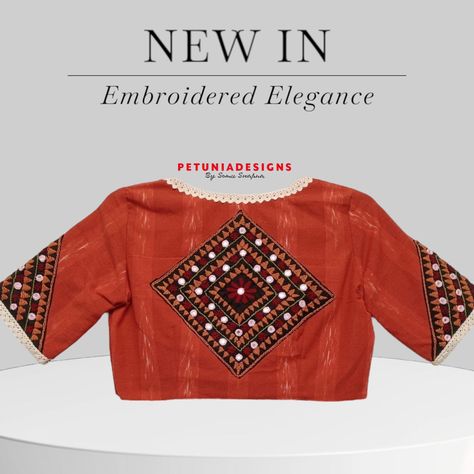 This stunning blouse features vibrant Ikat patterns, intricate hand embroidery, and delicate lace work for a unique touch. Perfect for festive occasions or casual outings, it combines comfort and style effortlessly. Elevate your wardrobe with this artisanal piece—order yours today! For inquiries or to place an order, please contact us on WhatsApp at 9000300006. #Handloom #Ikat #EmbroideredBlouse #CottonFashion #ArtisanalWear #SustainableStyle #EthnicWear #FashionWithPurpose #UniqueDesigns #... Ikat Pattern, Embroidered Blouse, Sustainable Fashion, Hand Embroidery, Unique Designs, Festival, Embroidery, Wardrobe, Lace