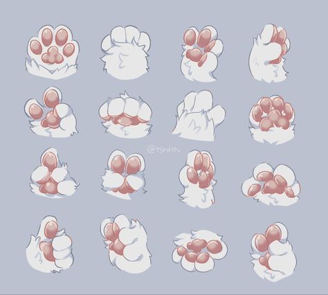 Kemono hand paws Cat Paw Drawing, Kindergarten Drawing, Draw Cat, Paw Drawing, Paw Art, Drawing Lessons For Kids, Cat Hand, Hand Reference, Drawing Lessons