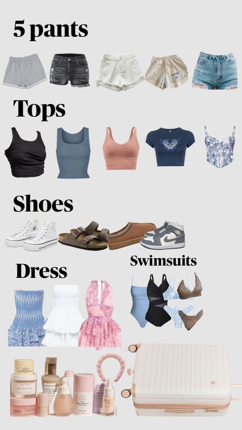 Water Park Outfit, What To Pack For Vacation, Park Outfit, Theme Park Outfits, Beachy Outfits, Water Parks, Outfit Inspo Summer, Casual Preppy Outfits, Cruise Outfits