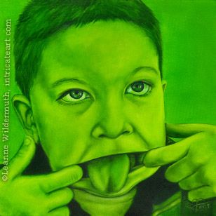 custom monochromatic green oil painting girl child people portrait original realistic fine art Monochromatic Portrait, Green Monochromatic, Monochromatic Painting, Body Image Art, People Portraits, Monochromatic Art, School Murals, Classroom Art Projects, Mom Art