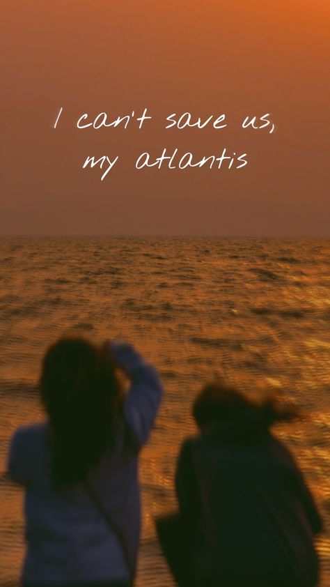 Atlantis Atlantis Seafret Aesthetic, Atlantis Song Aesthetic, Atlantis Song Lyrics, Atlantis Quotes, Atlantis Song, Atlantis Seafret, Atlantis Wallpaper, My Atlantis, Wallpaper Fix