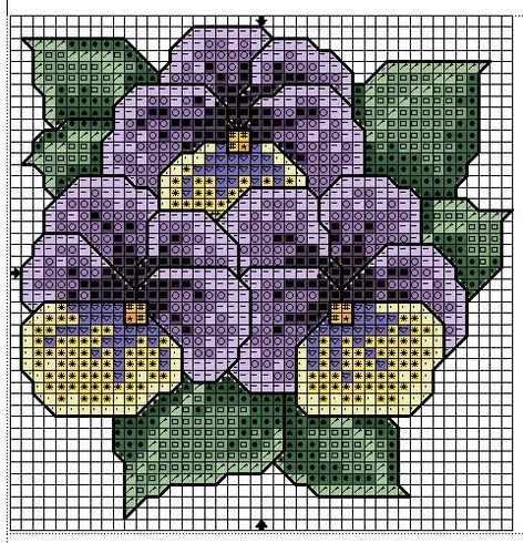 Killer Crafts & Crafty Killers: #CRAFTS WITH ANASTASIA--CROSS STITCHED PANSIES Cross Stitch Pansies, Pansy Cross Stitch Pattern, Free Cross Stitch Patterns Flowers, Mill Hill Cross Stitch, Cross Stitch Owl, Purple Pansies, Cat Cross Stitches, Cat Cross Stitch Pattern, Cross Stitch Patterns Flowers