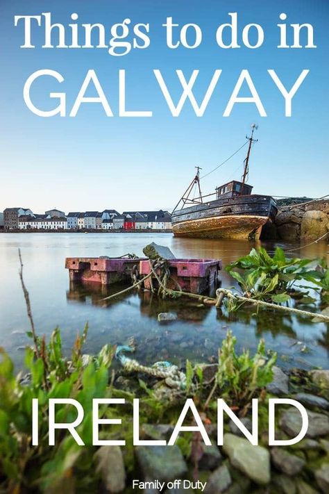 The best things to do in Galway Ireland. Check this post on what to see in galway and what to do at night. Galway is a very vibrant Irish city and a destination you should not miss during your trip to Ireland, Europe. #ireland #irelandtravel #visitireland #galway #galwaycity #emeraldisle #republicofireland Things To Do In Galway Ireland, Ireland Pubs, Ireland Galway, Things To Do In Ireland, Ireland Beach, Ireland Travel Tips, Galway Girl, Ireland Road Trip, Ireland Itinerary