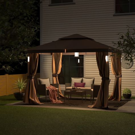 10x12 Gazebo, Gazebo Tent, Outdoor Pavilion, Backyard Gazebo, Gazebo Canopy, Gazebo Pergola, Outdoor Gazebos, Garden Gazebo, Patio Gazebo