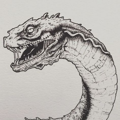 I drew the basilisk from Harry Potter :) : drawing Basilisk Drawing, Snake Cartoon Drawing, Basilisk Snake, Basilisk Harry Potter, Snake Cartoon, Harry Potter Creatures, Harry Potter Sketch, Harry Potter Dragon, Harry Potter Art Drawings