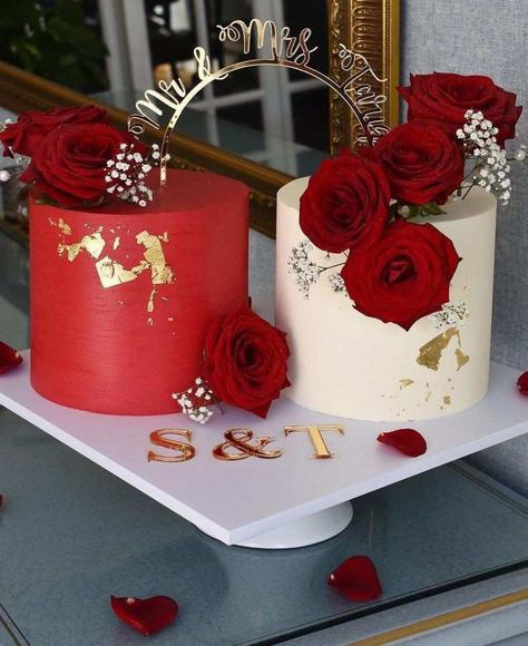 Happy Anniversary Cakes, Vintage Cakes, White Cakes, Elegant Birthday Cakes, Dream Wedding Cake, Simple Cake Designs, Creative Cake Decorating, Cake Decorating Frosting, Creative Birthday Cakes