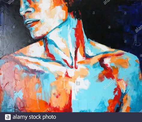 Body Painting Men, Masculine Art, Male Torso, Colourful Art, Abstract Pictures, Modern Wall Art Canvas, Palette Knife Painting, Art Wallpaper Iphone, Art Inspiration Painting