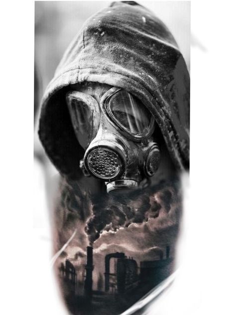 Gasmask Tattoo, Nuclear Tattoo, Mad Max Tattoo, Gas Mask Tattoo, Collage Tattoo, Pagan Tattoo, Soldier Tattoo, Hawk Tattoo, Wolf Tattoo Sleeve