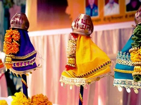 MAHARASHTRA TO ORGANISE 20 CULTURAL FESTIVALS IN THE UPCOMING MONTHS - Ghoomophiro Happy Gudi Padwa Images, Happy Gudi Padwa, Chaitra Navratri, Hindu Calendar, Gudi Padwa, Cultural Festival, Festival Celebration, Shayari In Hindi, Harvest Festival