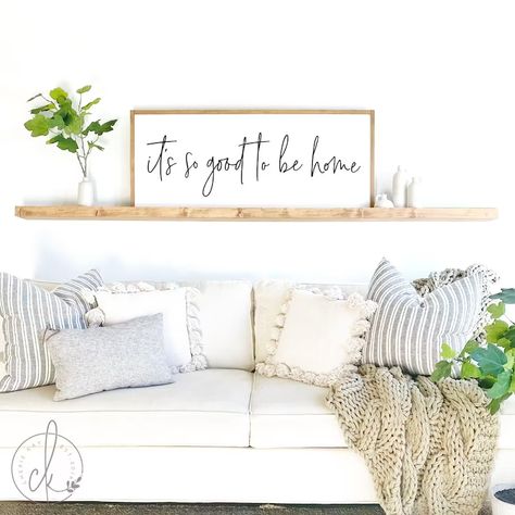 Above Couch Decor, Scripture Wall Decor, Sign Boards, Bible Verse Wall Decor, Above Couch, Lets Stay Home, Family Wall Art, Couch Decor, Scripture Wall